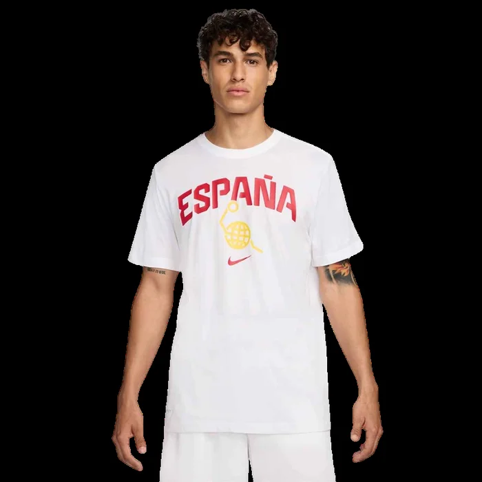 Nike Camiseta España Basket « White Gym Red »
