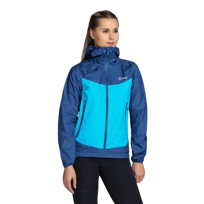 Nouvelle Collection Kilpi Hurricane, veste de pluie, femme, bleu