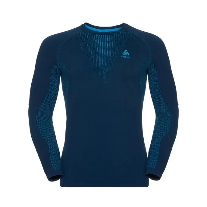 Odlo T-SHIRT PERFORMANCE WARM bleu Certifié