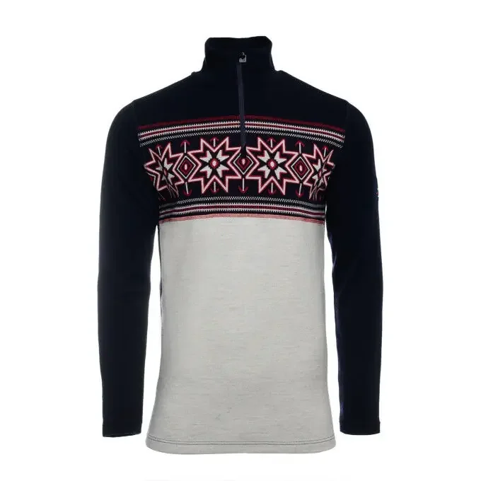 Offre Exclusive Pull Dale of Norway OLYMPIA BASIC SWEATER MASCULINE Navy Off White
