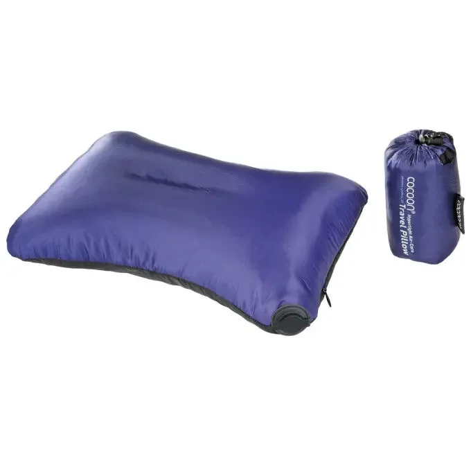 Oreiller Cocoon AIR CORE MICROLIGHT Noir/Bleu foncé Usine Directe