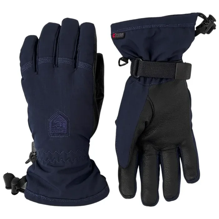 Original Hestra Powder Czone, gants de ski, femmes, navy