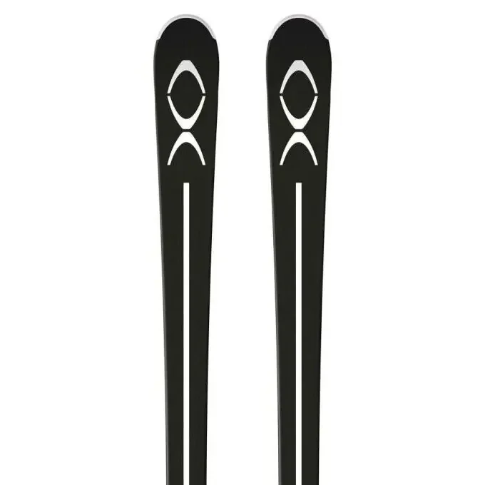 Pack de skis XO V12 L BLACK WHITE + fix Usine Directe