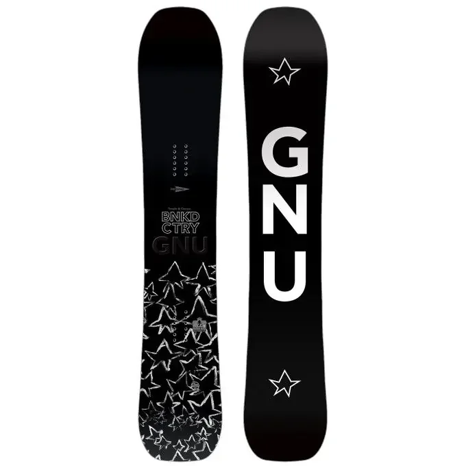 Pack snowboard Gnu BANKED COUNTRY + fix Achat Immédiat