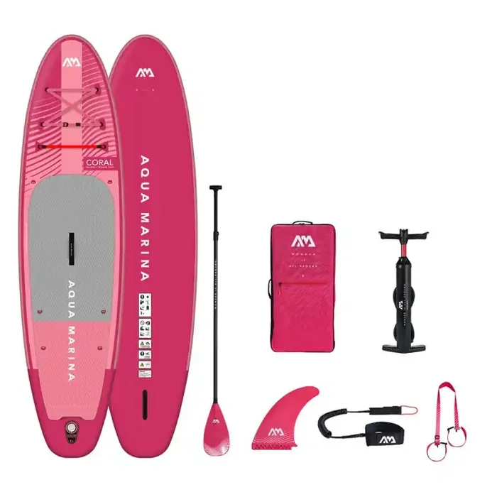 Paddle gonflable aqua marina coral 10.2 raspberry Meilleure Vente