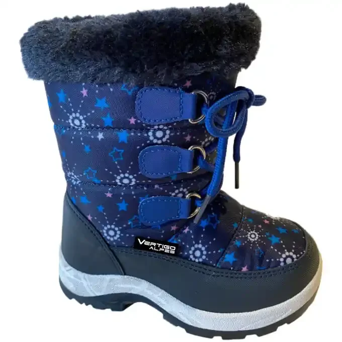 Paiement Sécurisé Bottes de neige Junior Vertigo Alpes ORELE Navy