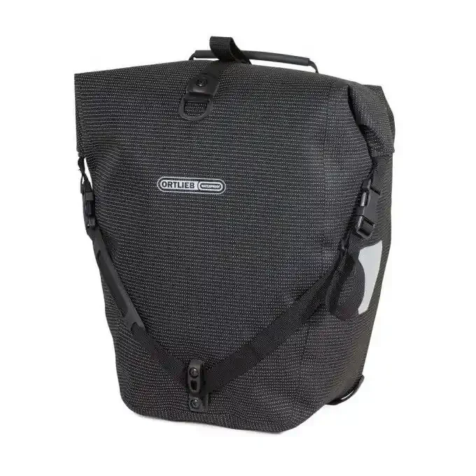 Paiement Sécurisé Sacoche réfléchissante Ortlieb BACK-ROLLER HIGH VISIBILITY noir 20L