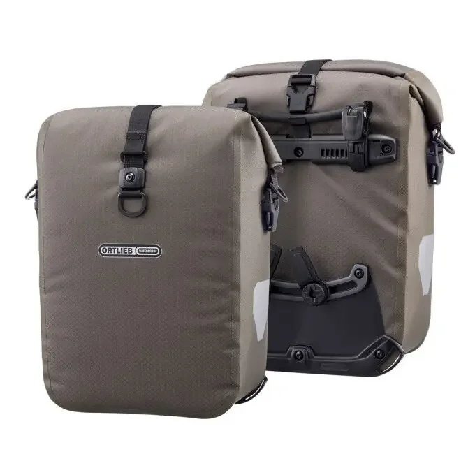 Paire de sacoche vélo Ortlieb GRAVEL-PACK Dark Sand Dernier Modèle