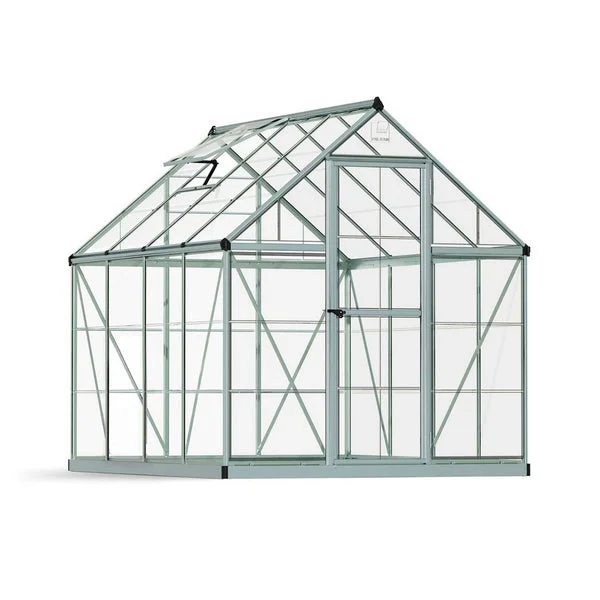 Palram-Canopia Invernadero Harmony, 4,6m², 6×8, plata