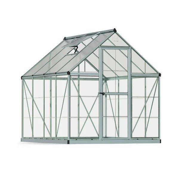 Palram-Canopia Invernadero Hybrid, 4,6m², 6×8, plata
