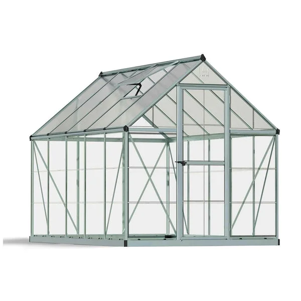 Palram-Canopia Invernadero Hybrid, 5,7m², 6×10, plata