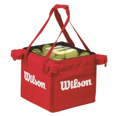 Panier de Balles Wilson Teaching Cart Bag Red