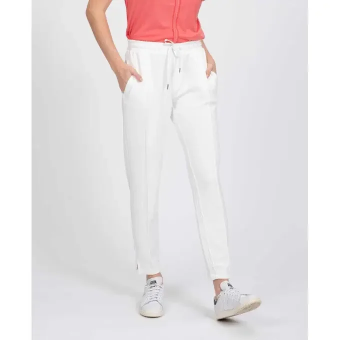 Pantalon jogging Sun Valley DALVY PANTALON JOGGING Ecru En Vogue