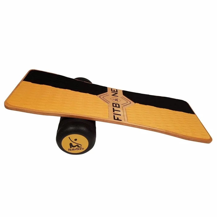 Planche d&rsquo;équilibre + rouleau RollerBone Fitbone + Pro [Taille 90x35x2,5 cm]