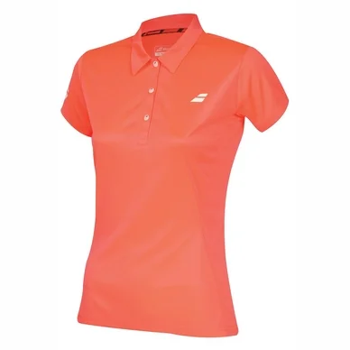 Polo Babolat Women Core Club Polo Fluo Strike