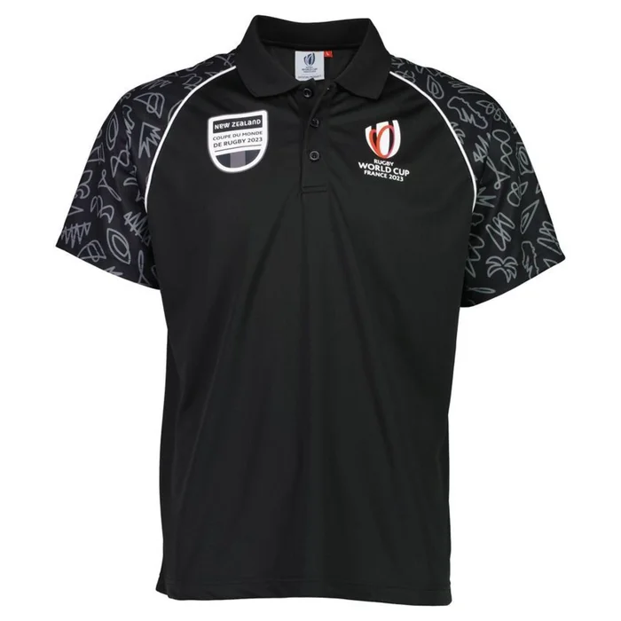 Polo Coupe du Monde de Rugby France 2023 Nouvelle-Zélande
