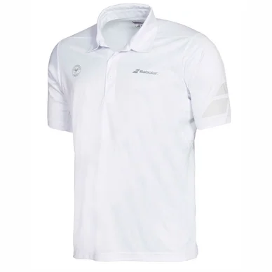 Polo de Tennis Babolat Perf Men Wim Blanc