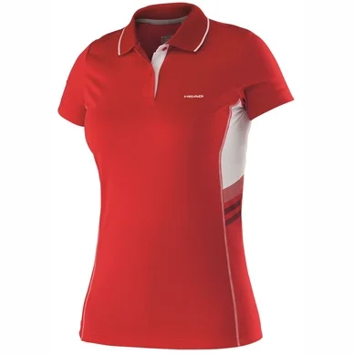 Polo de tennis HEAD Club W Technical Red