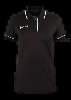 Polo JDH Fille Carbone Pro Polo Black
