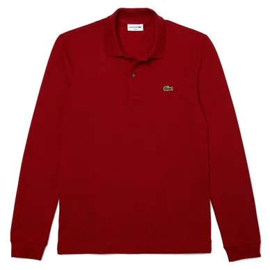 Polo Lacoste Homme PH4013 Longsleeve Slim Fit Alizarine