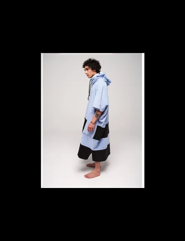 Poncho ALL IN Beach Crew – Blue Black Achat Immédiat