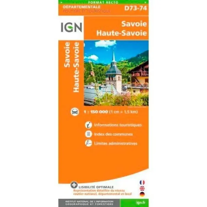 Populaire Carte IGN Savoie Haute-Savoie