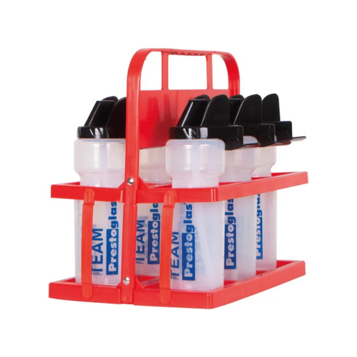 Porte-bouteilles pvc PM avec 6 bouteilles Prestoglas [Taille 800 ml]