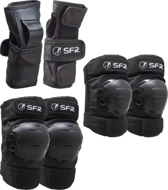 Premium Youth Rampe Patin Pack de 3 Protections Enfant