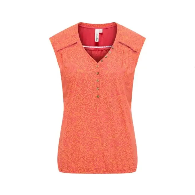 Prix Promo Haut RAGWEAR SALTTY PRINT- CORAL