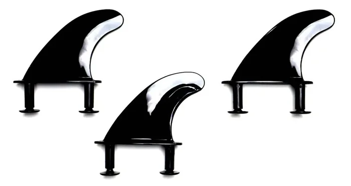 Prix Promo Skooldog Soft Top Thruster Surfboard Fins