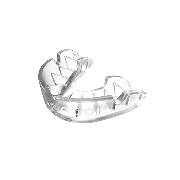 Protège-dents auto-ajustable enfant Opro Silver [Taille Junior]