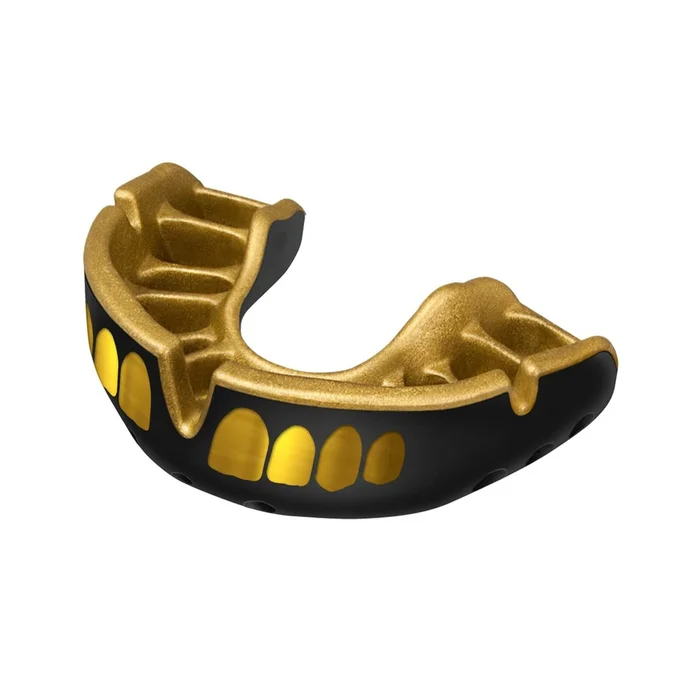 Protège-dents auto-ajustable Opro GEN5 Gold Grillz [Taille Adulte]