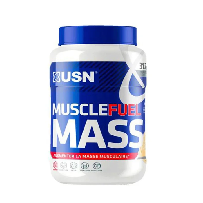 Protéine vanille USN Nutrition Muscle Fuel Mass [Taille 750 g]