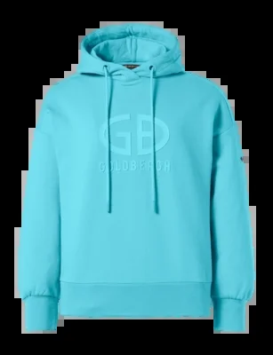 Pull à Capuche Goldbergh Femme Harvard Atlantic Blue