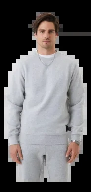 Pull Björn Borg Homme Centre Crew Light Grey Melange
