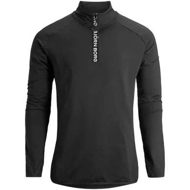 Pull Björn Borg Men Half Zip Alve Black Beauty