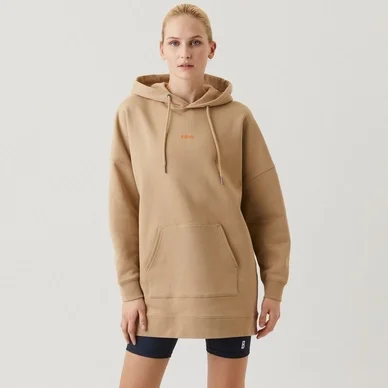 Pull Björn Borg Women Oversized Hood Majesty Cornstalk