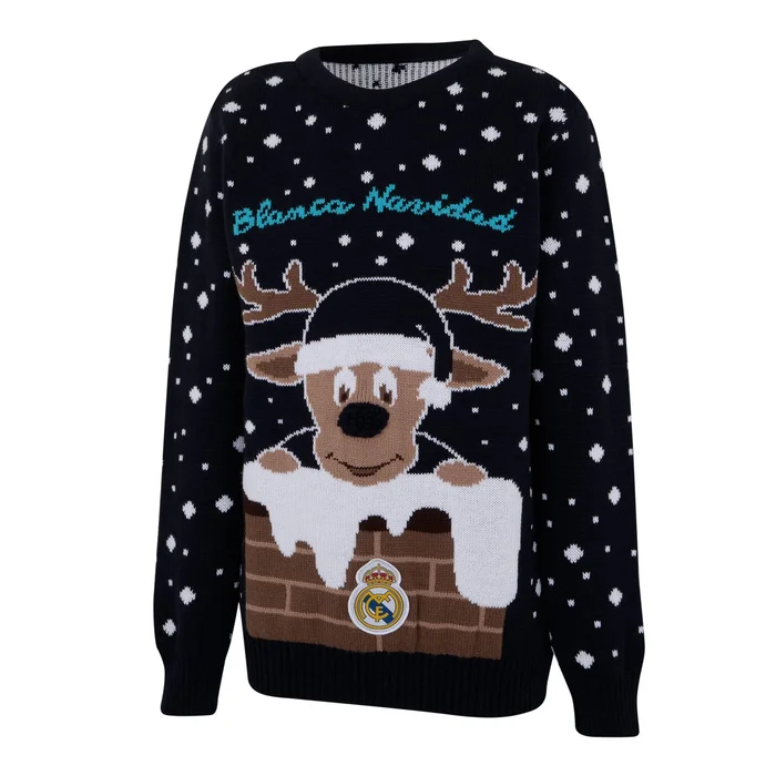 Pull de Noël Rudolph jeune – Boutique Officiel Real Madrid CF
