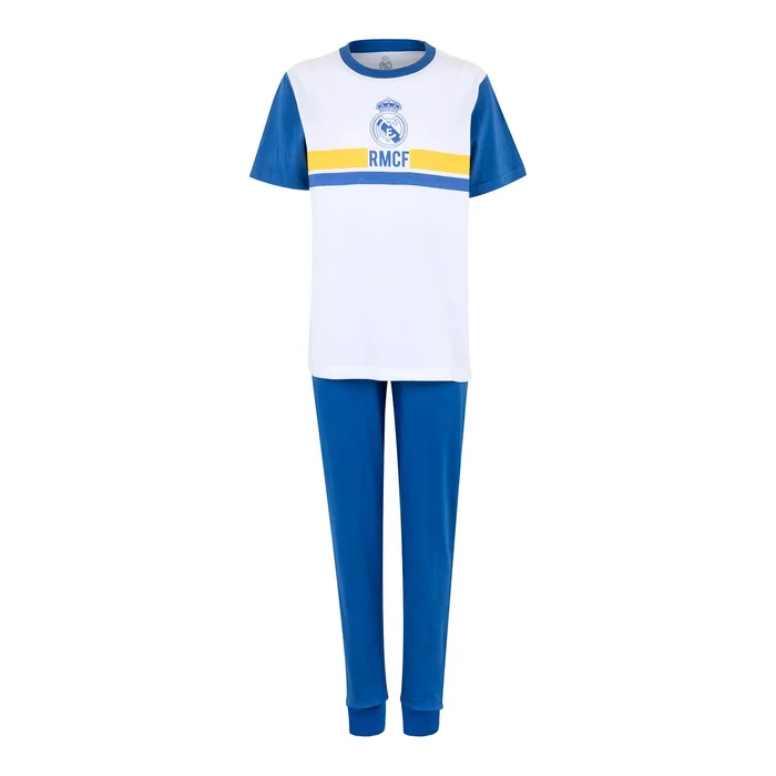 Pyjama Set 2 pièces Garçons Blanc/Bleu – Boutique Officiel Real Madrid CF