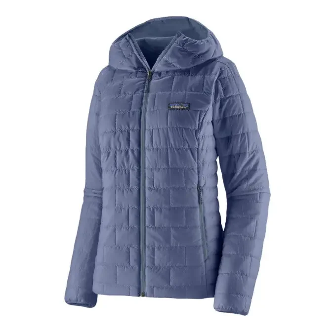 Quantité Limitée Doudoune à capuche Femme Patagonia Nano Puff® – Current Blue