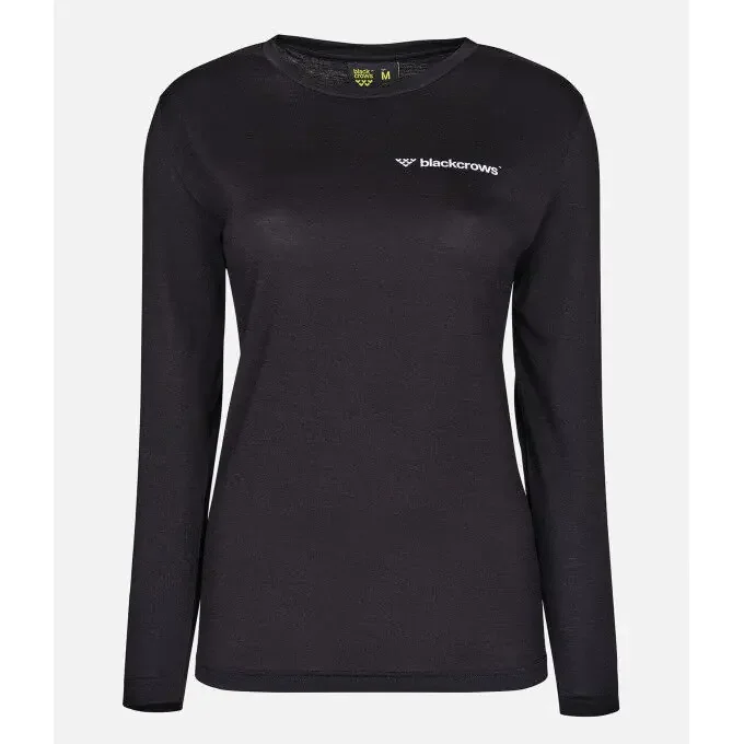Réduction T-shirt Black Crows MERINO BLEND LONG SLEEVE Black