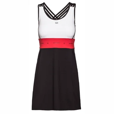 Robe de Tennis Goldbergh Femme Jinda Black/White