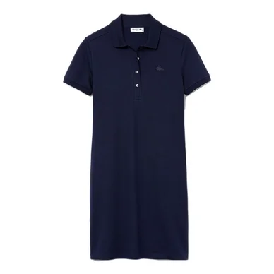 Robe Lacoste Women EF5473 Polo Dress Marine