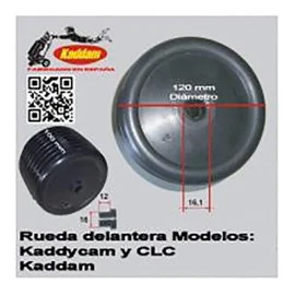 Rueda de Repuesto delantera para Carros Kaddam