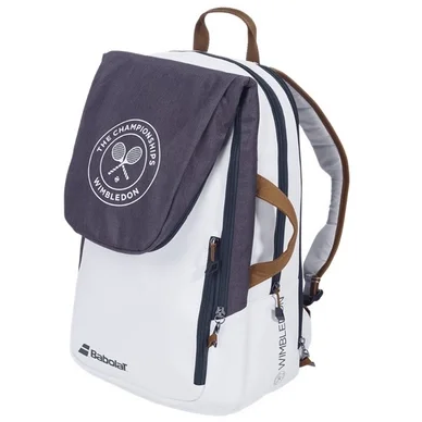 Sac à Dos de Tennis Babolat Backpack Pure Wimbledon White Grey