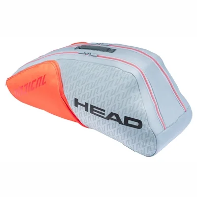 Sac de Tennis HEAD Radical 6R Combi Grey Orange 2021