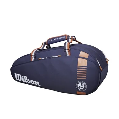 Sac de Tennis Wilson Roland Garros Team 6PK Bleu Marine