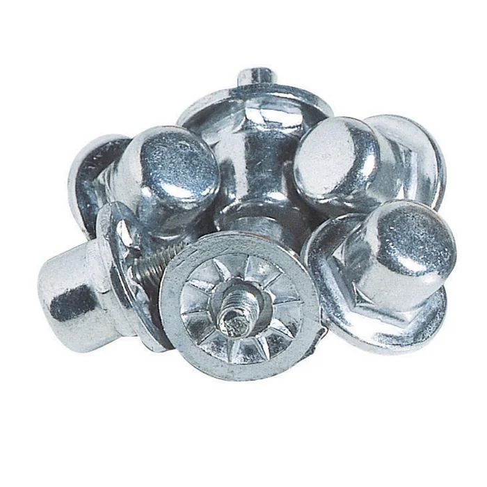 Sachet de 100 crampons cylindriques aluminium Tremblay CT [Taille 18 mm]