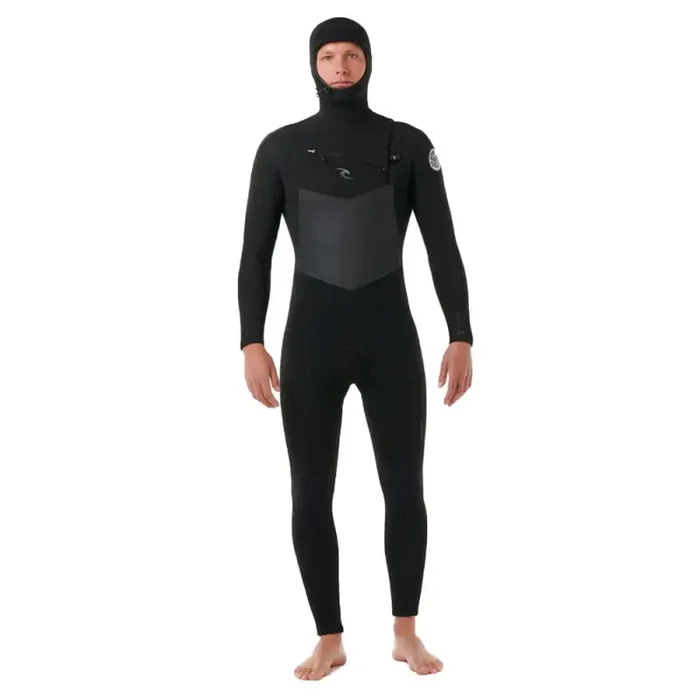 Satisfait Ou Remboursé Combinaison néoprène rip curl dawn patrol hood 5/4 front zip noir