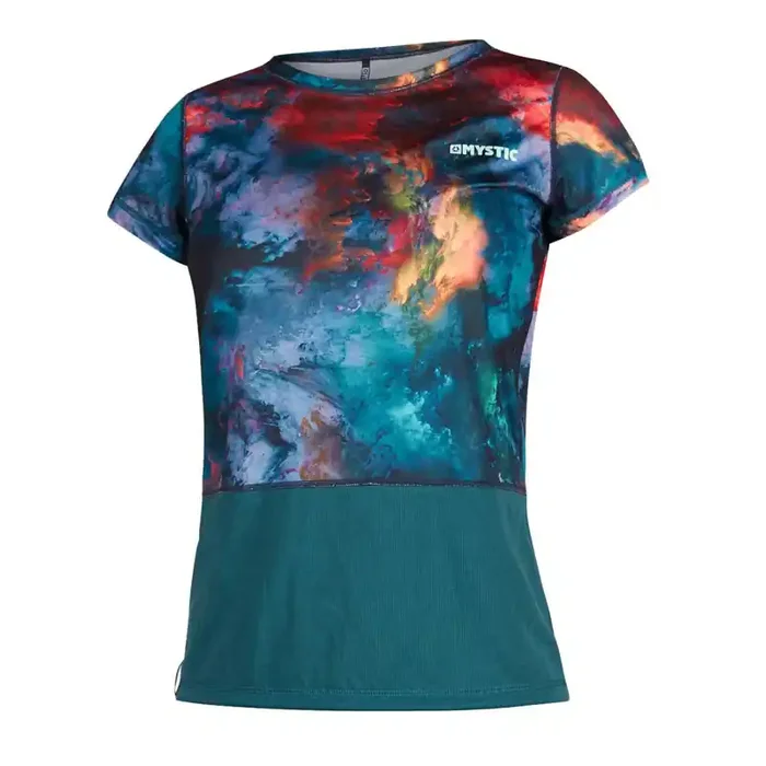 Satisfait Ou Remboursé Wetshirt Femme Manches Courtes Mystic Diva